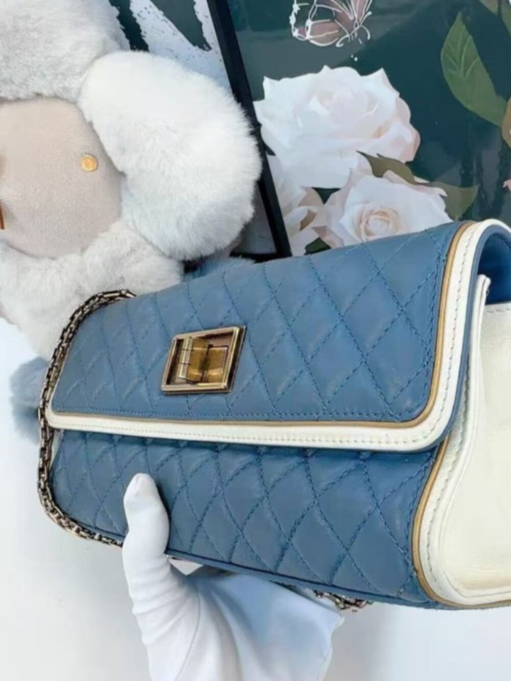 Chanel 2.55 Reissue East West Baguette Flap Bag